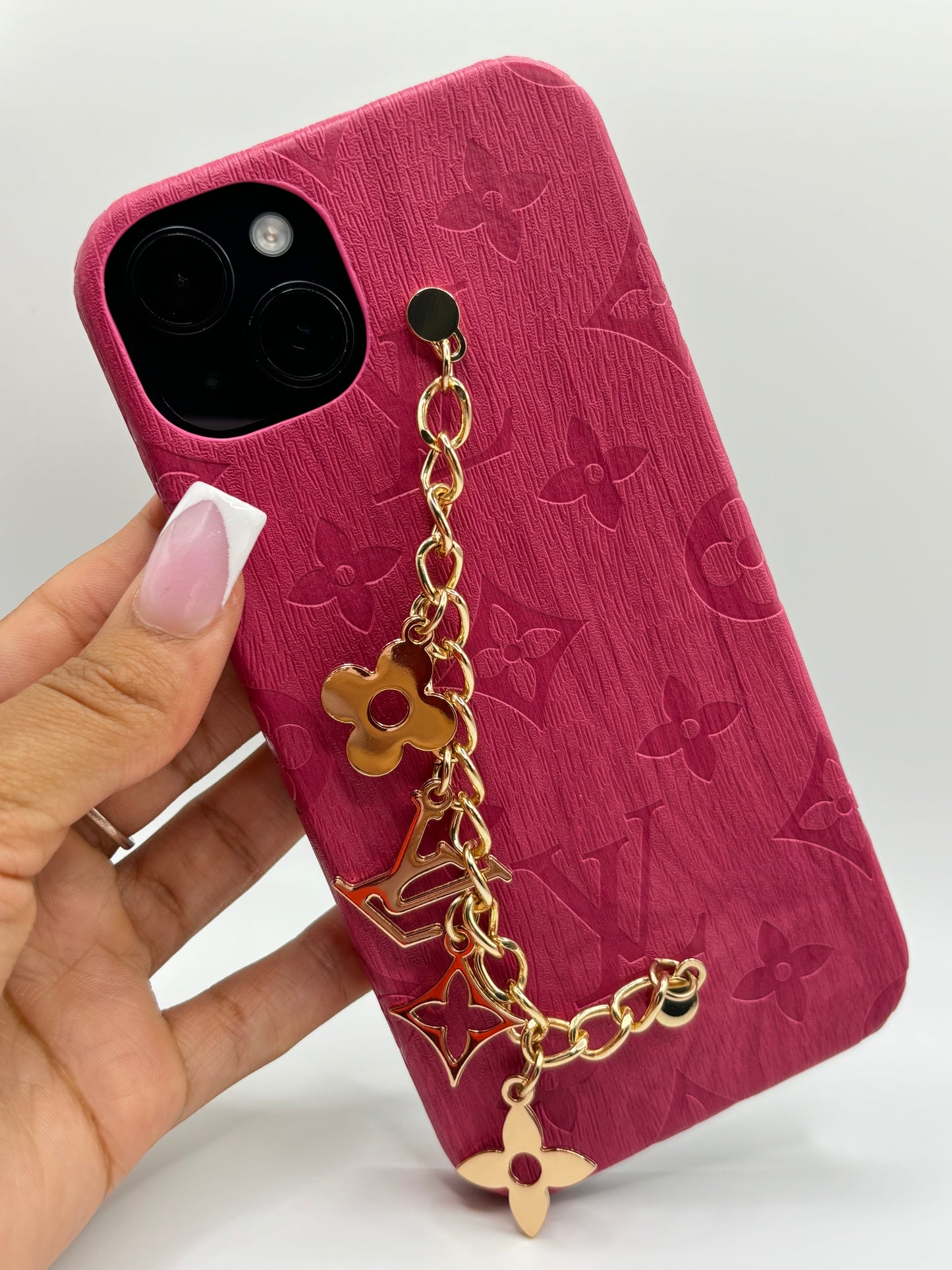 Pink LV Chain