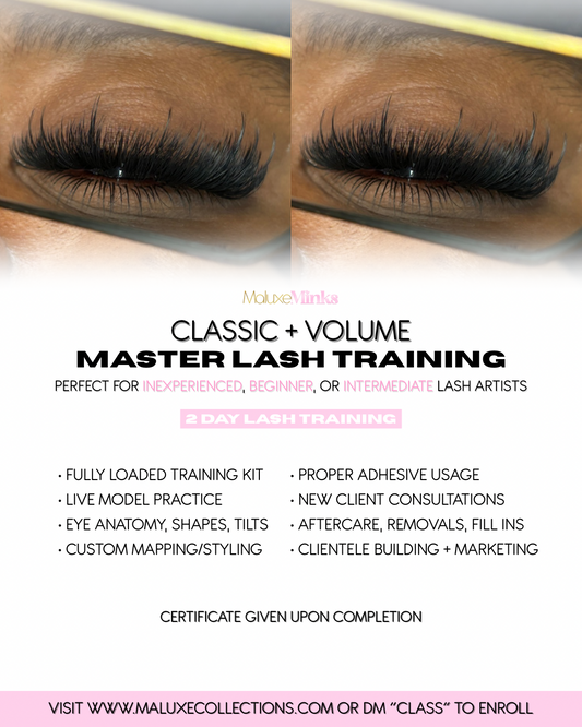 1:1 2-Day Master Lash Training